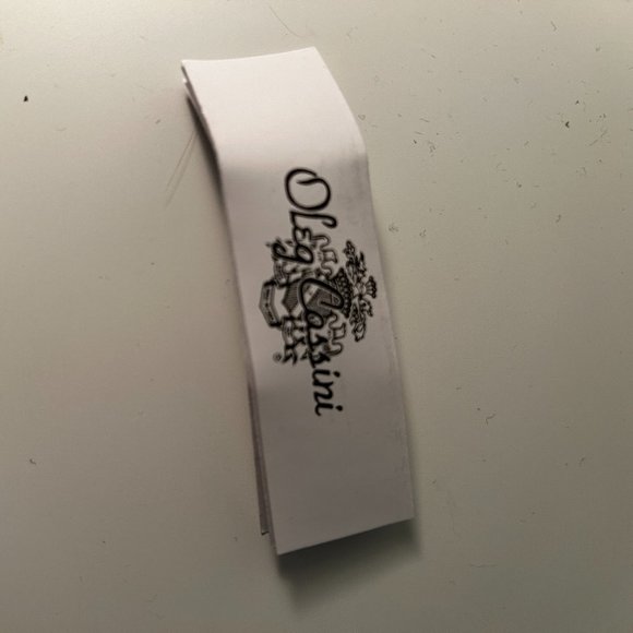 OLEG CASSINI Crystal Scent Bottle ROSE 2 Laser Engraved Signature - Picture 15 of 16